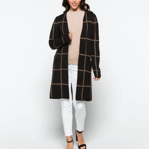 Fortune + Ivy Sawyer Long Sleeve Open Coatigan